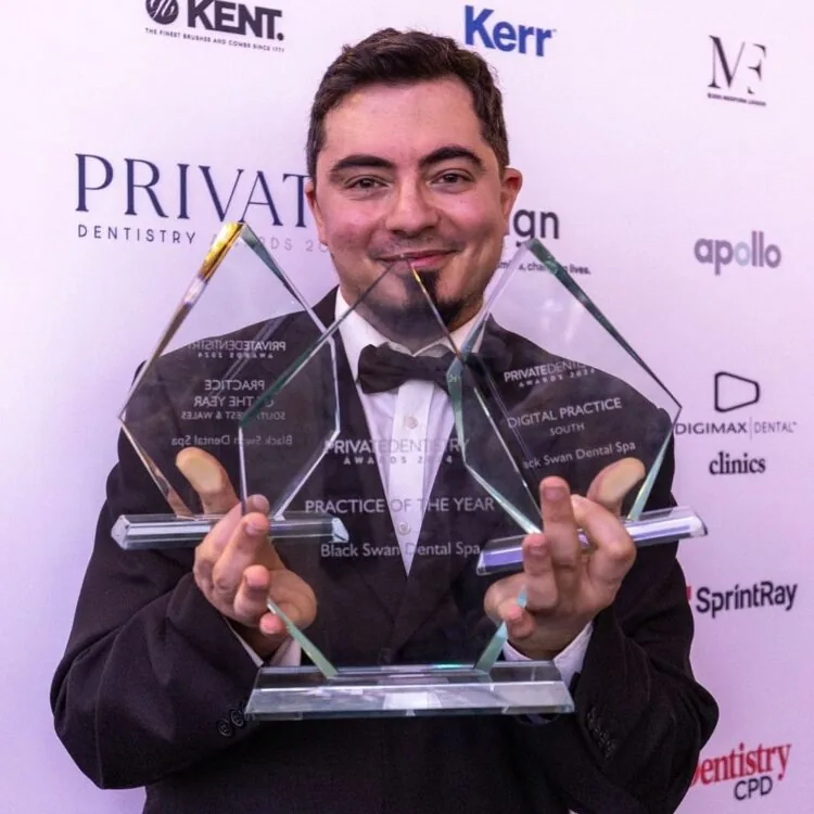 Black Swan Dental Spa entering the Private Dentistry Awards 2026 after winning Private Practice of the Year 2024