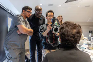 Dentists taking part in a hands-on mentoring session at Private Dental Mentor, learning clinical skills and professional development together.
