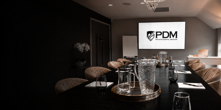 Modern postgraduate dental education and training room at Private Dental Mentor, designed for hands-on courses, mentorship and professional development.
